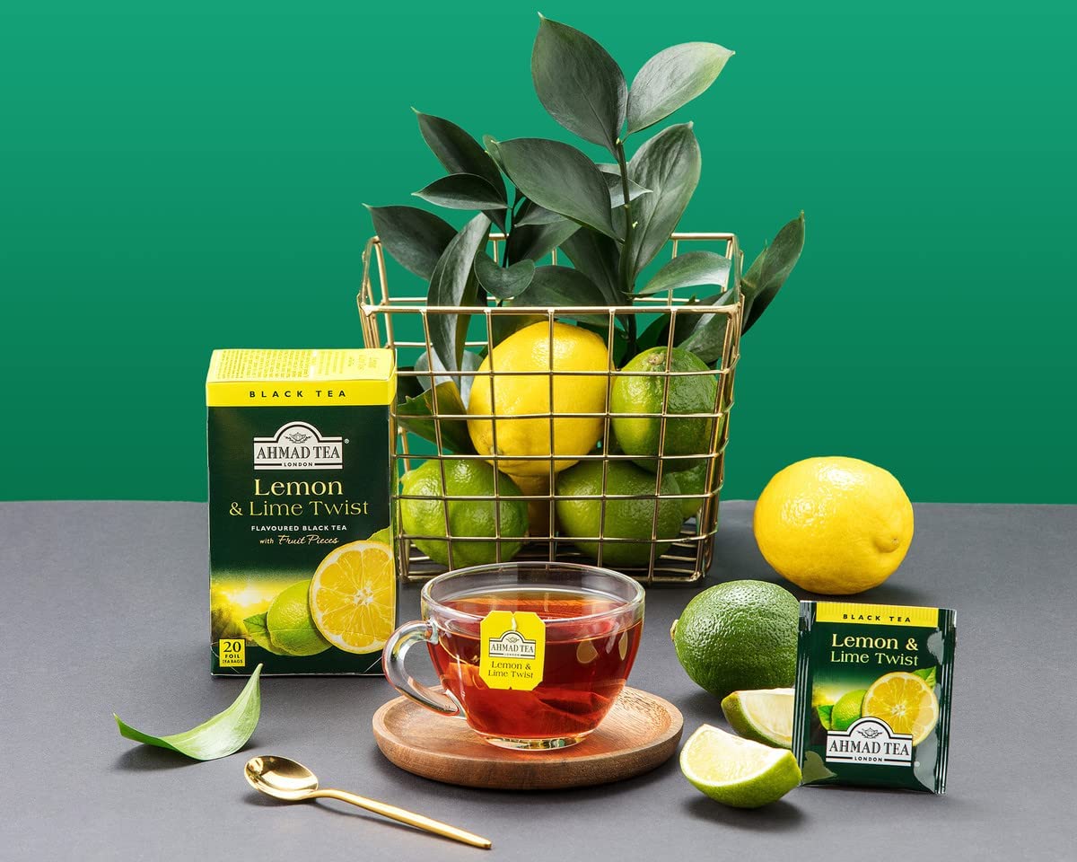 Ahmad Tea Lemon & Lime Twist Black